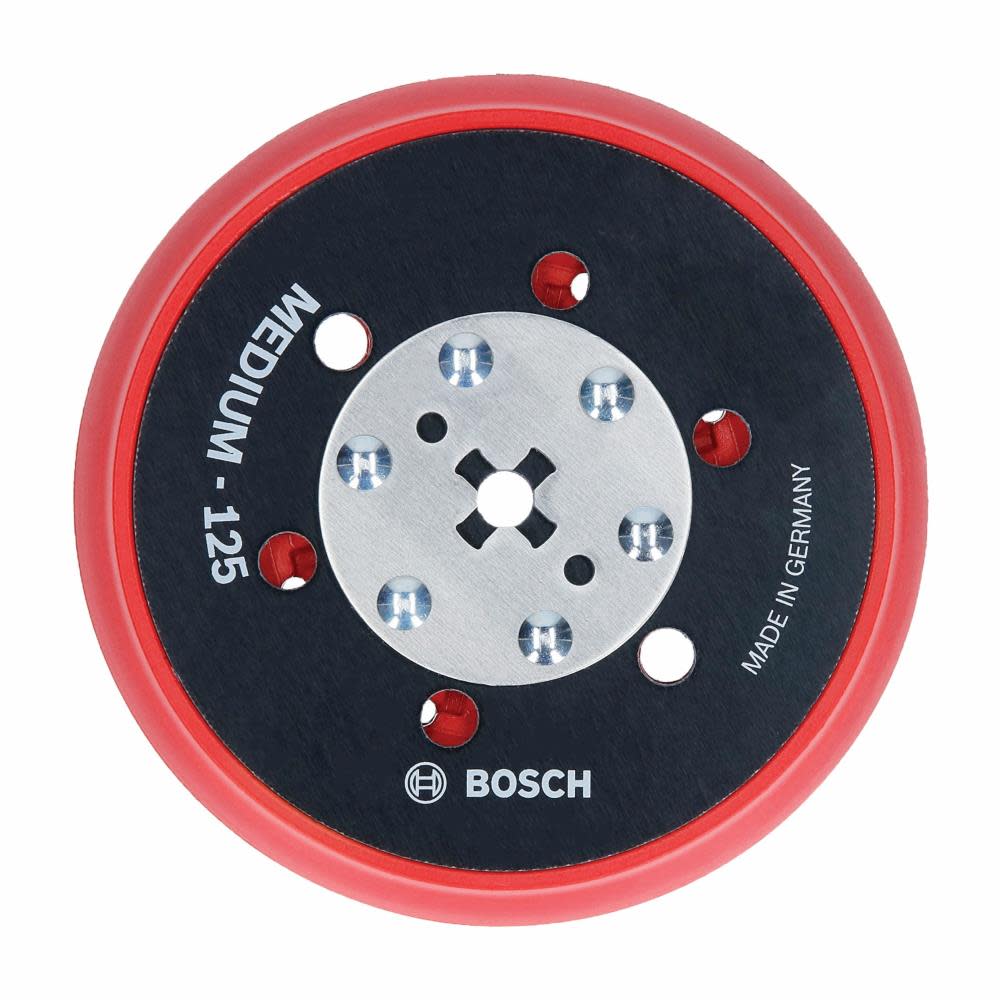 Bosch 5″ Medium Hook & Loop Multi Hole Sanding Pad - Ascmtools