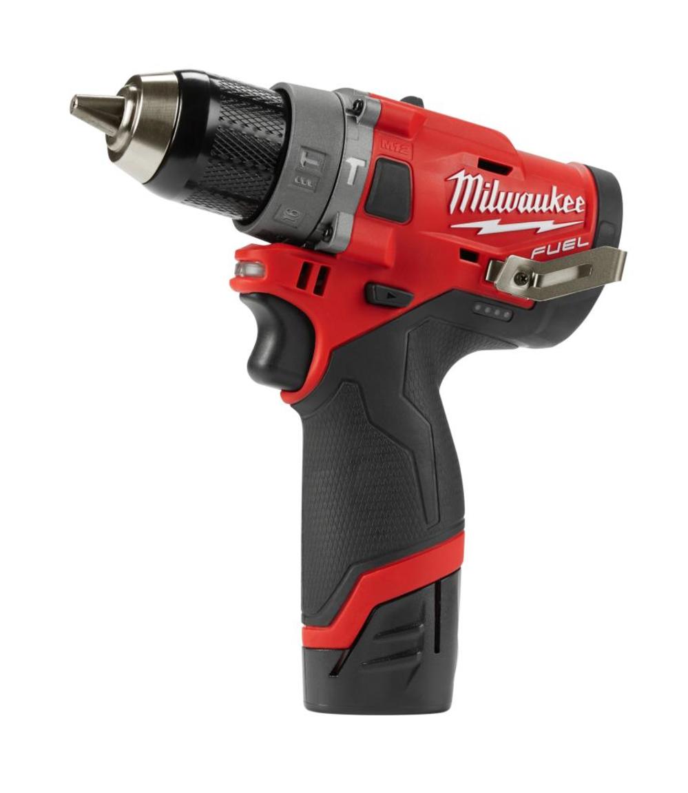 Milwaukee M12 FUEL 1/2 in. Hammer Drill 1 Battery Kit - Ascmtools