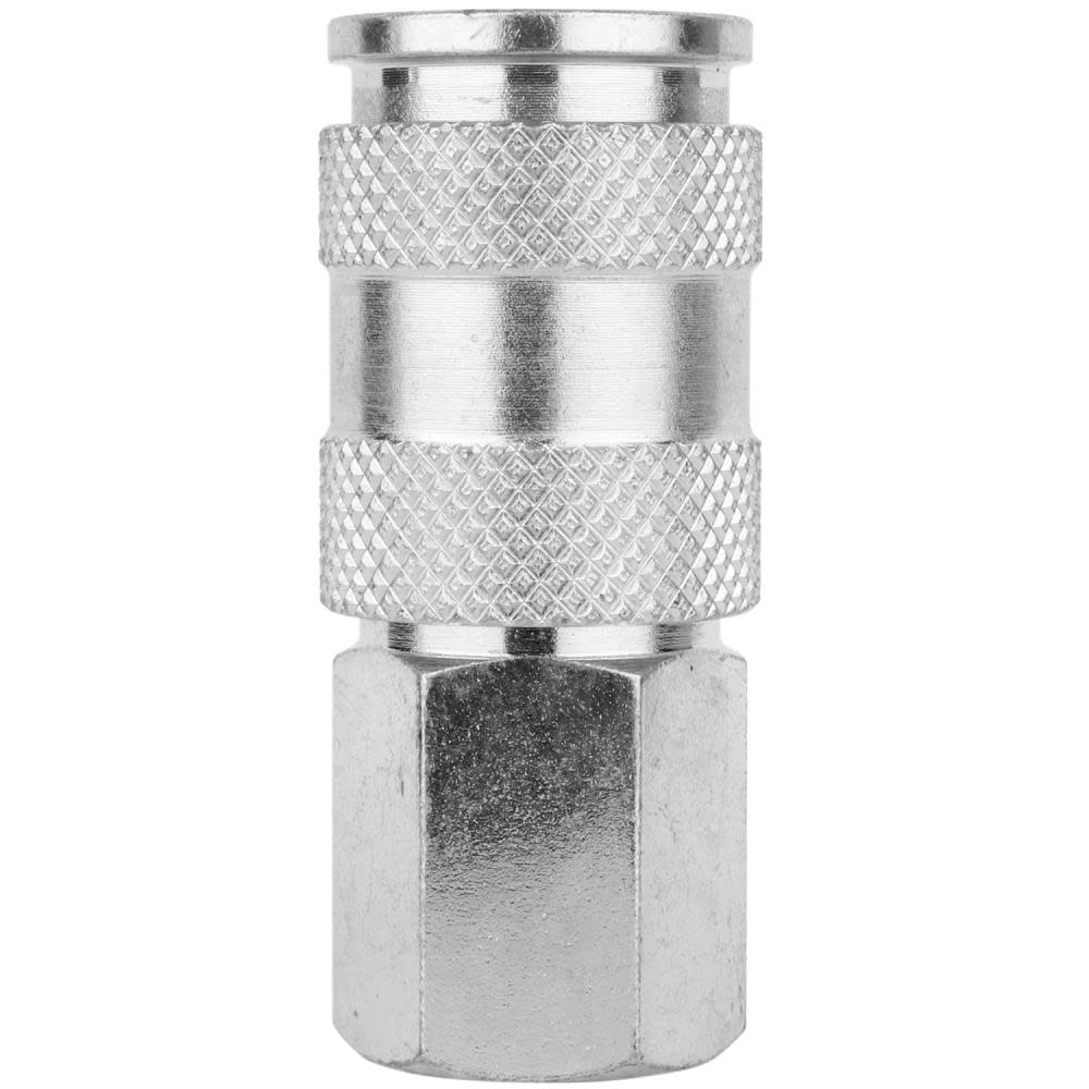 Milton 3/8″ FNPT High Flow V Style Quick Connect Steel Coupler - Ascmtools