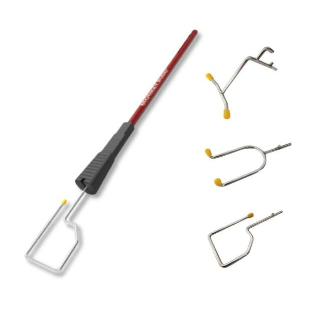 Monkey Rung Hands Free Holder for Extension Ladder - Ascmtools