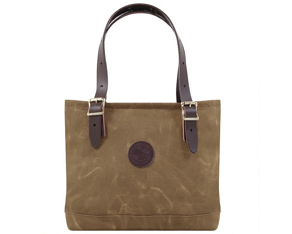 Duluth Pack 9 Liters Capacity Waxed Khaki Lakewalk Tote - Ascmtools