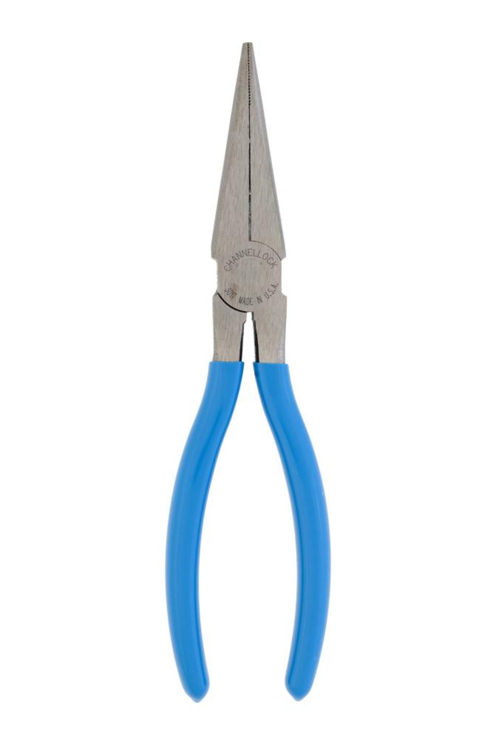 Channellock 8 In. Long Nose Plier without Cutter - Ascmtools