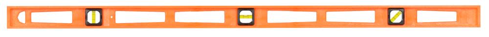 Johnson Level 48 In. Structo-Cast Level Glo Orange - Ascmtools