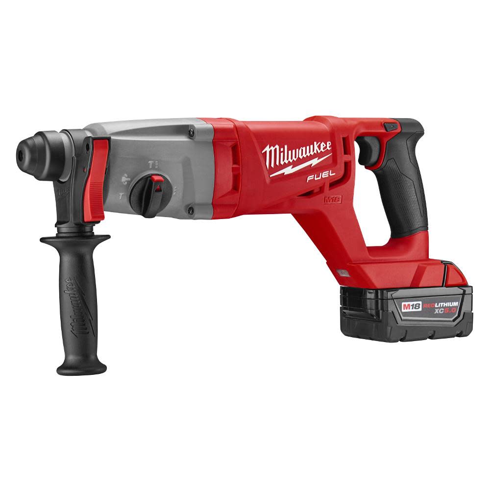 Milwaukee M18 FUEL D-handle Rotary Hammer Kit - Ascmtools