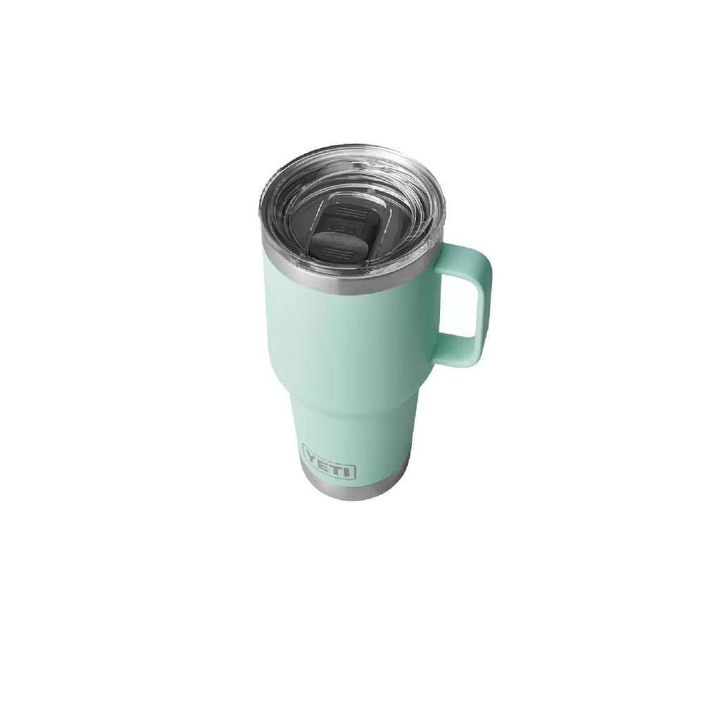Yeti Seafoam Rambler 30oz Travel Mug with Stronghold Lid - Ascmtools