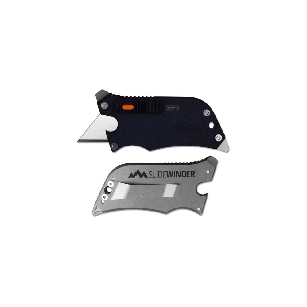 Outdoor Edge Black Slidewinder Nimble Little Multitool - Ascmtools