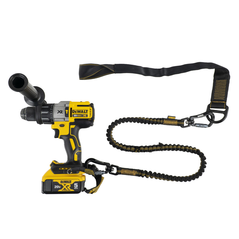 DEWALT Power Tool Lanyard Dual Carabiner 75″ 15 lb Capacity - Ascmtools