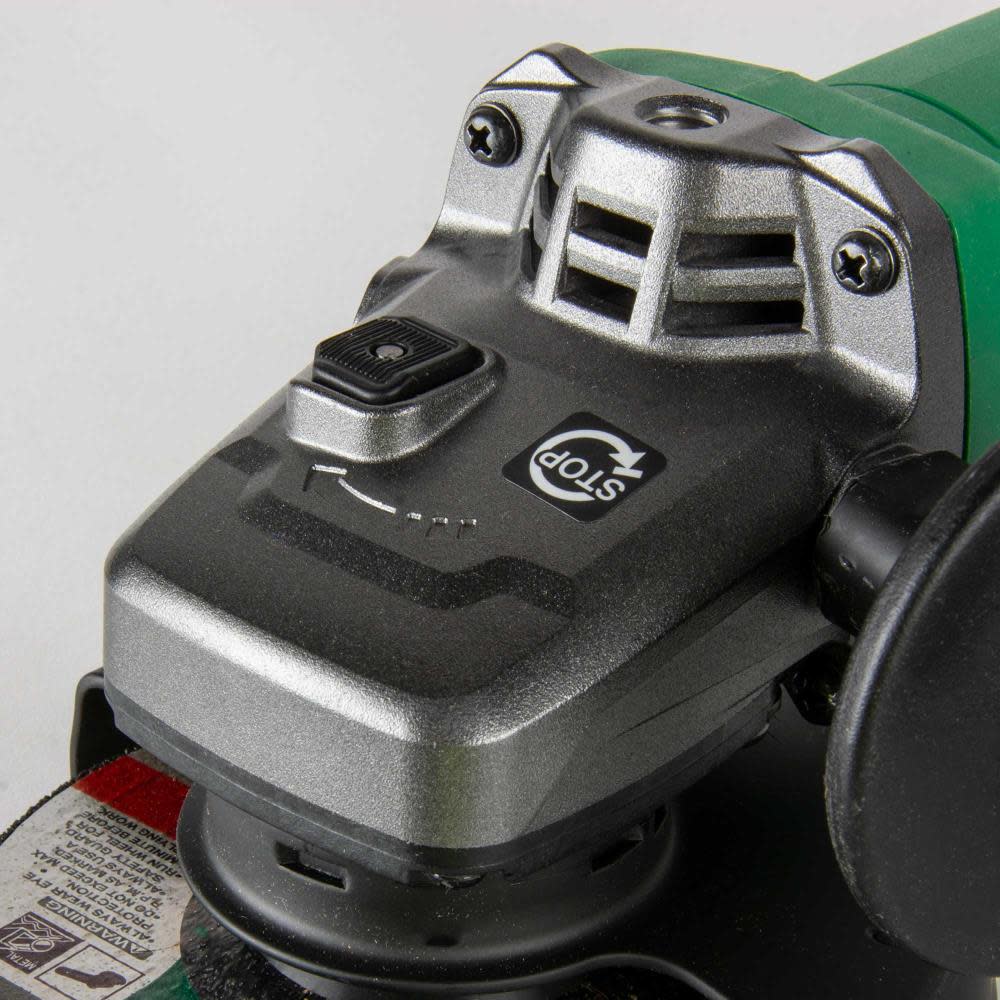 Metabo HPT 4 1/2″ Paddle Switch Disc Grinder with Brake - Ascmtools