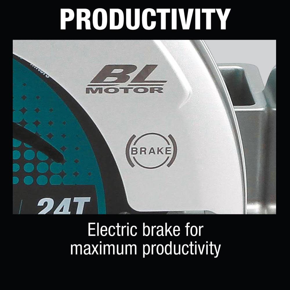 Makita 18V X2 LXT 36V 7 1/4 Circular Saw with Guide Rail Compatible Bare Tool - Ascmtools