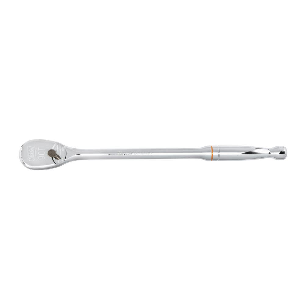 GEARWRENCH 1/2″ Drive 90 Tooth Long Handle Teardrop Ratchet 15″ - Ascmtools