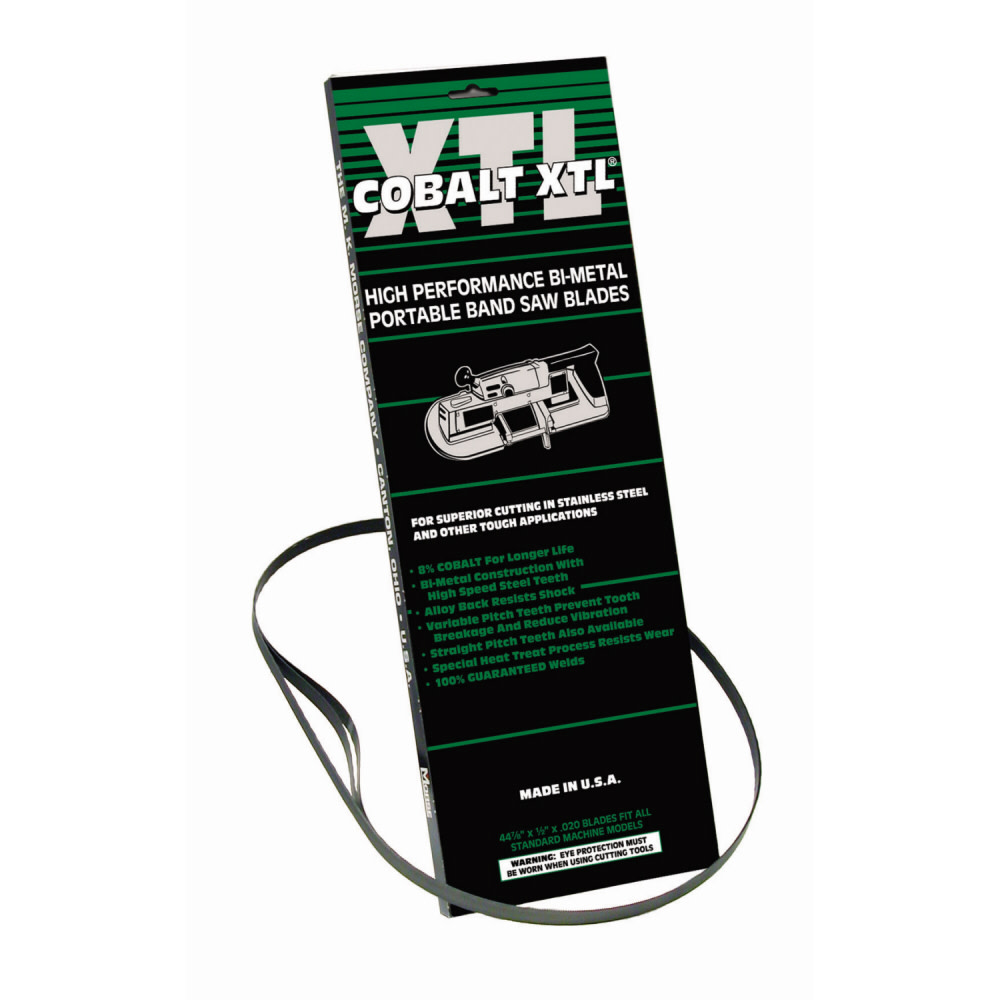 MK Morse 44-7/8In x 1/2In x 18TPI Bi-Metal Portable Bandsaw Blade - Ascmtools