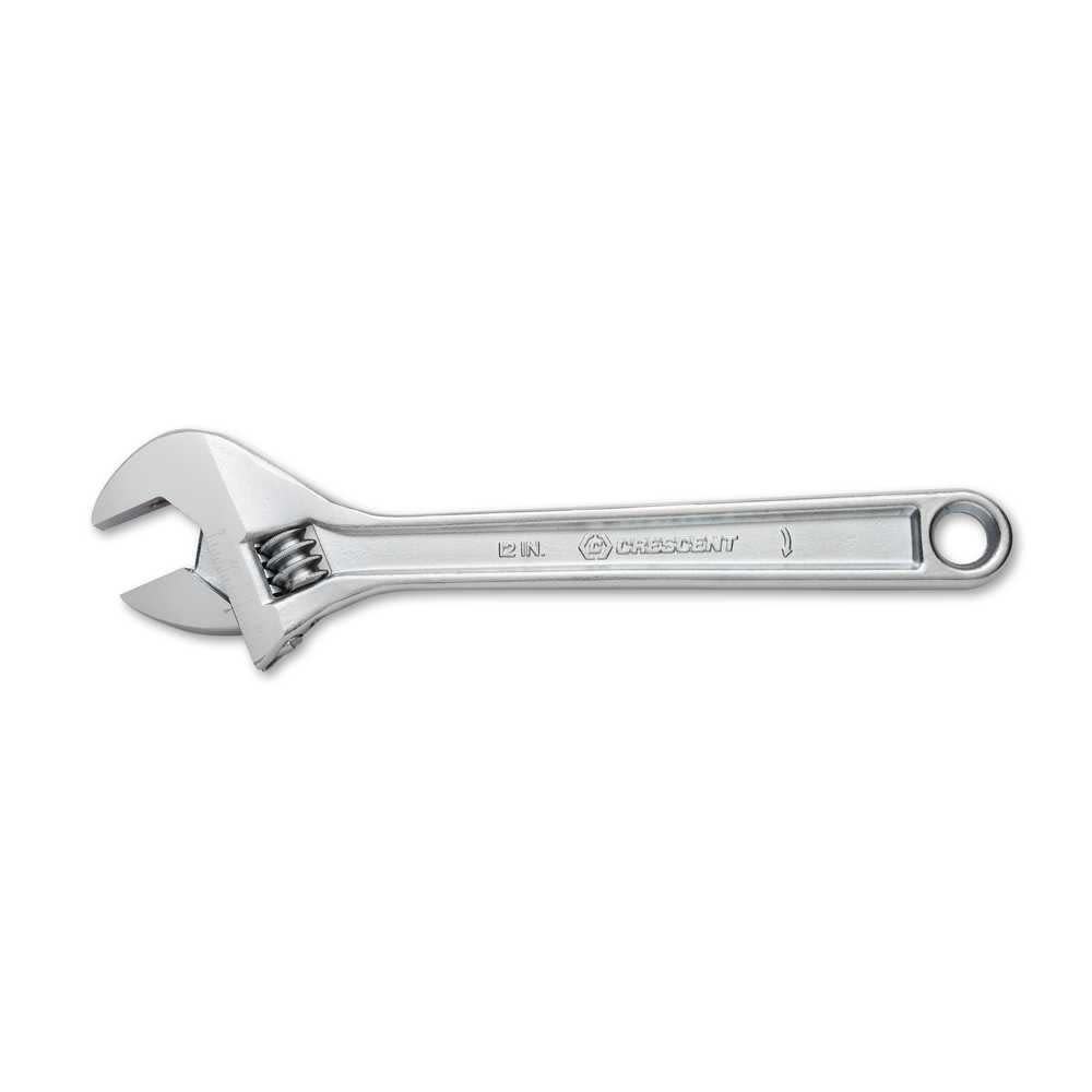 Crescent 12″ Adjustable Wrench Chrome Finish - Ascmtools