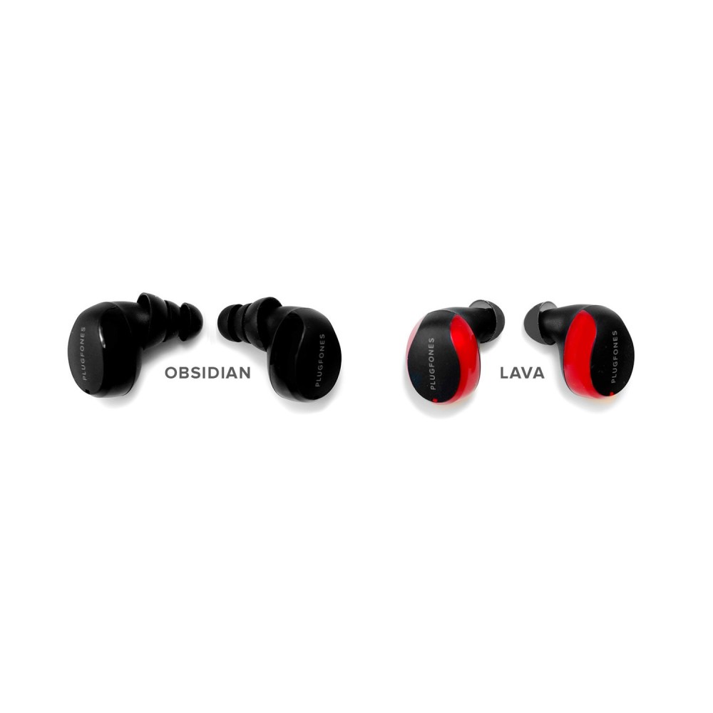 Plugfones Obsidian/Lava Wireless Bluetooth Earphone - Ascmtools