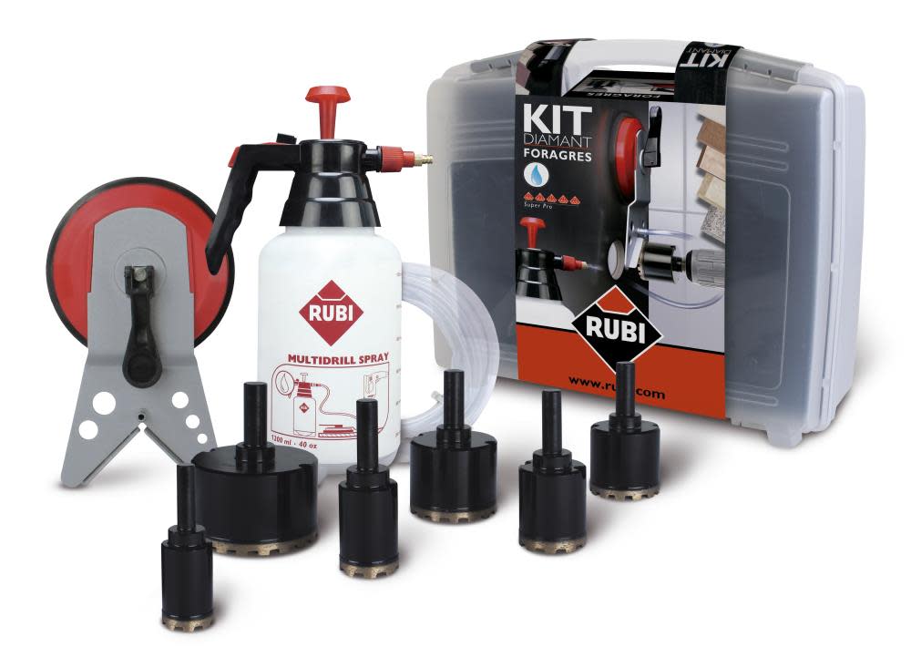 Rubi Tools Diamond Drilling Kit (Foragres) - Ascmtools