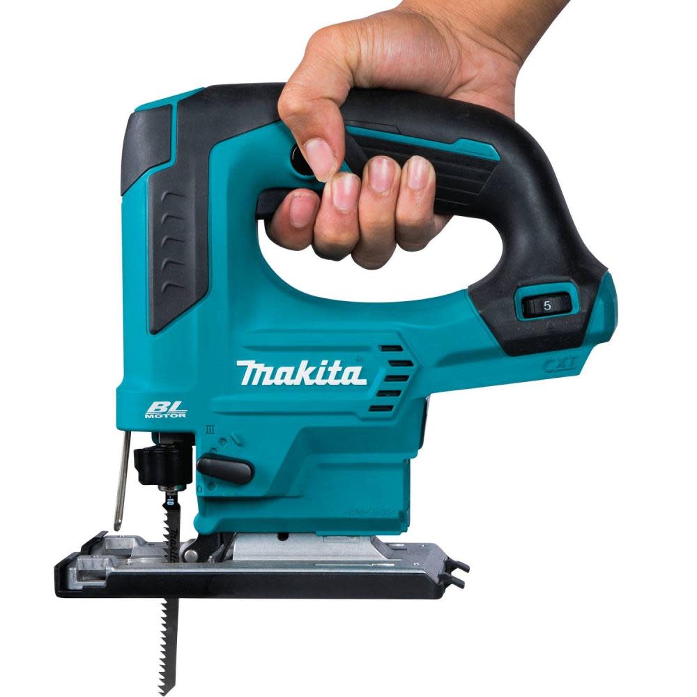 Makita 12V Max CXT Lithium-Ion Brushless Cordless Top Handle Jig Saw Tool Only - Ascmtools