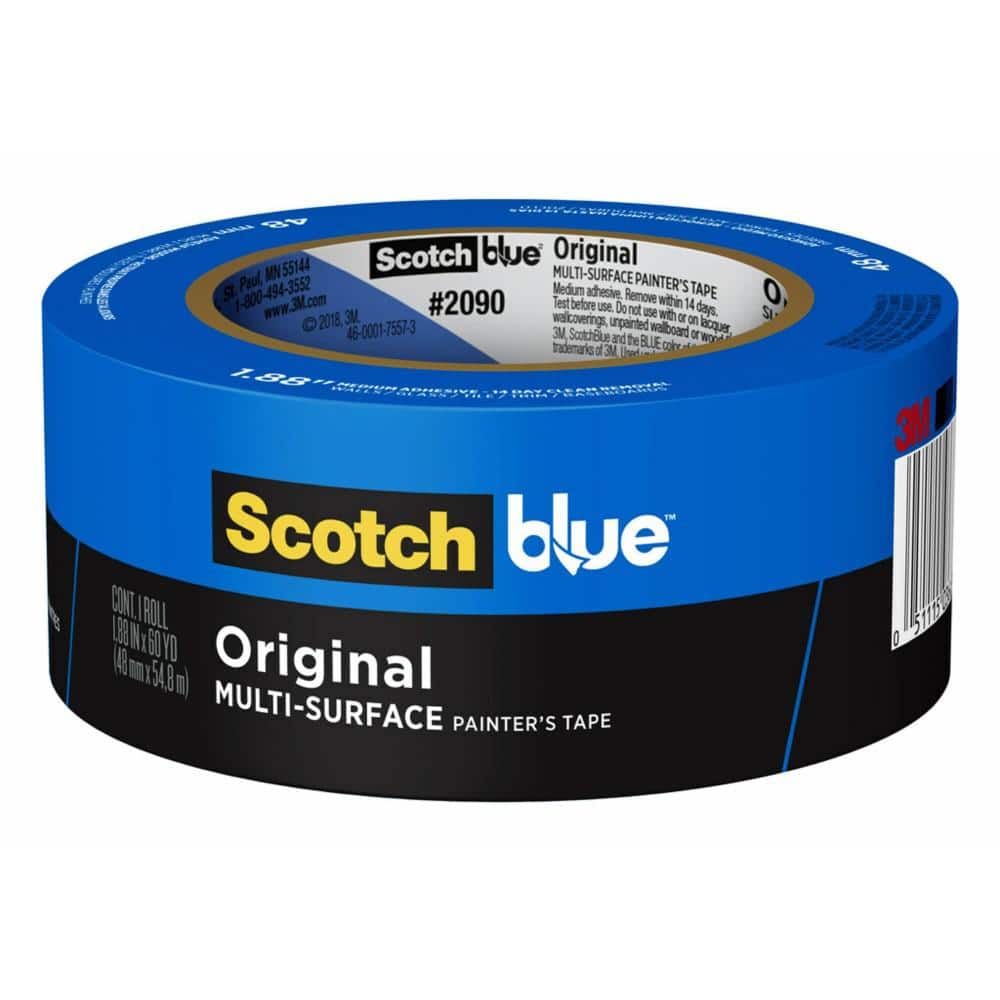 3M ScotchBlue Original Painters Tape 1.41″ x 60yd 6pk - Ascmtools