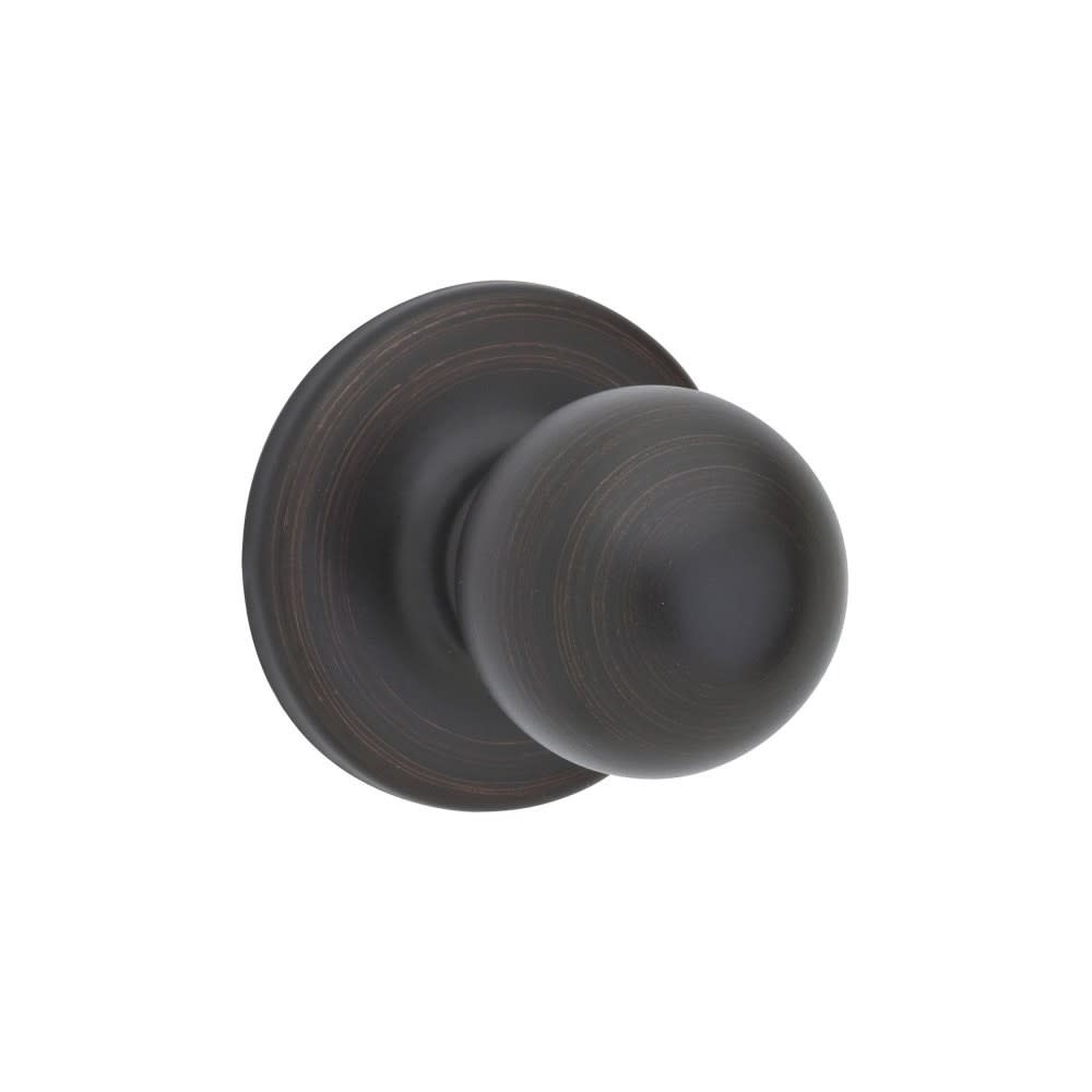 Kwikset Venetian Bronze Hall/Closet Polo Passage Door Knob - Ascmtools