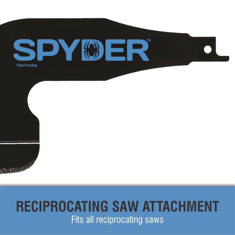 Spyder Reciprocating Saw Grout Removal Tool Attachment - Ascmtools