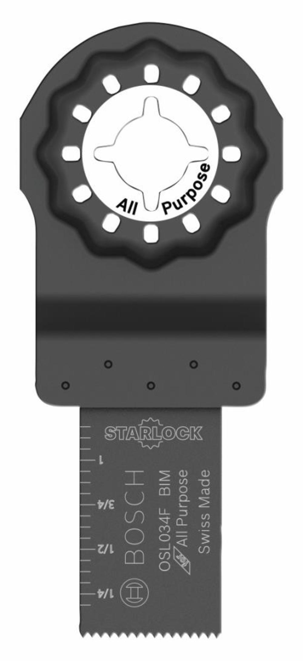 Bosch Starlock Oscillating Multi Tool Bi Metal Plunge Cut Blade 3/4″ - Ascmtools