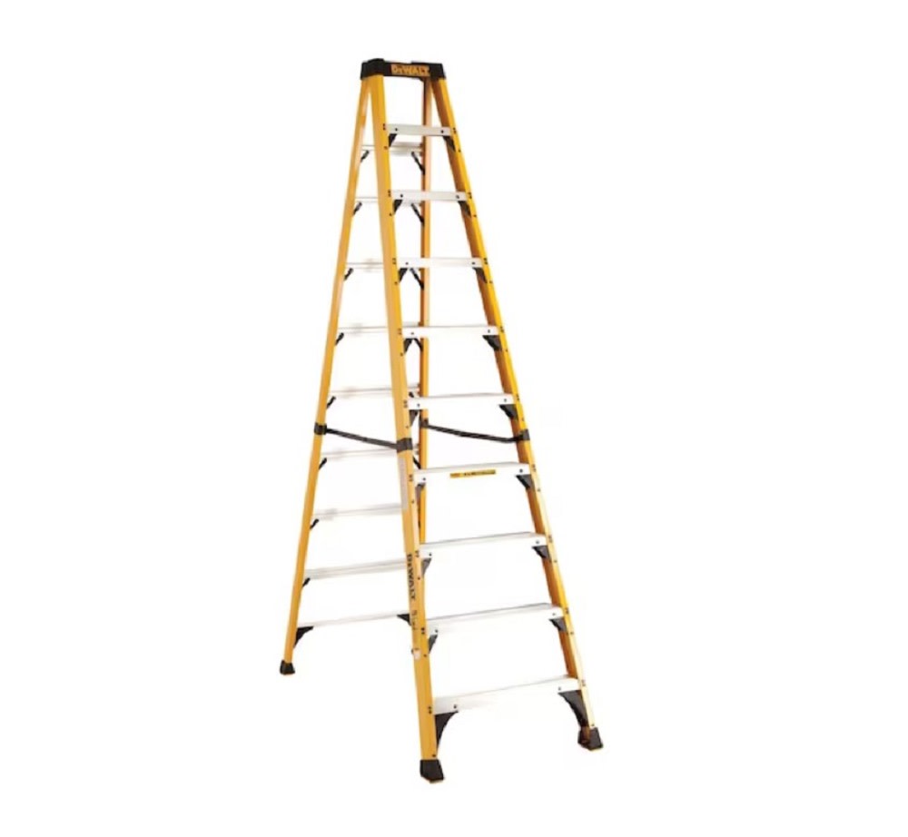 DEWALT Stepladder Type IAA 375lb Rated FG 10′ - Ascmtools