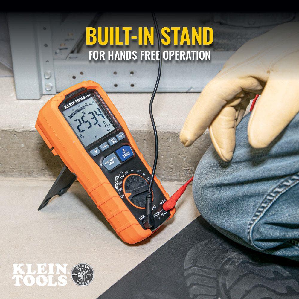 Klein Tools Insulation Resistance Tester - Ascmtools