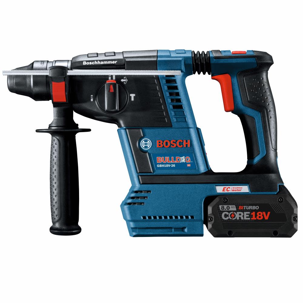 Bosch 18V SDS-plus Bulldog 1″ Rotary Hammer Kit - Ascmtools