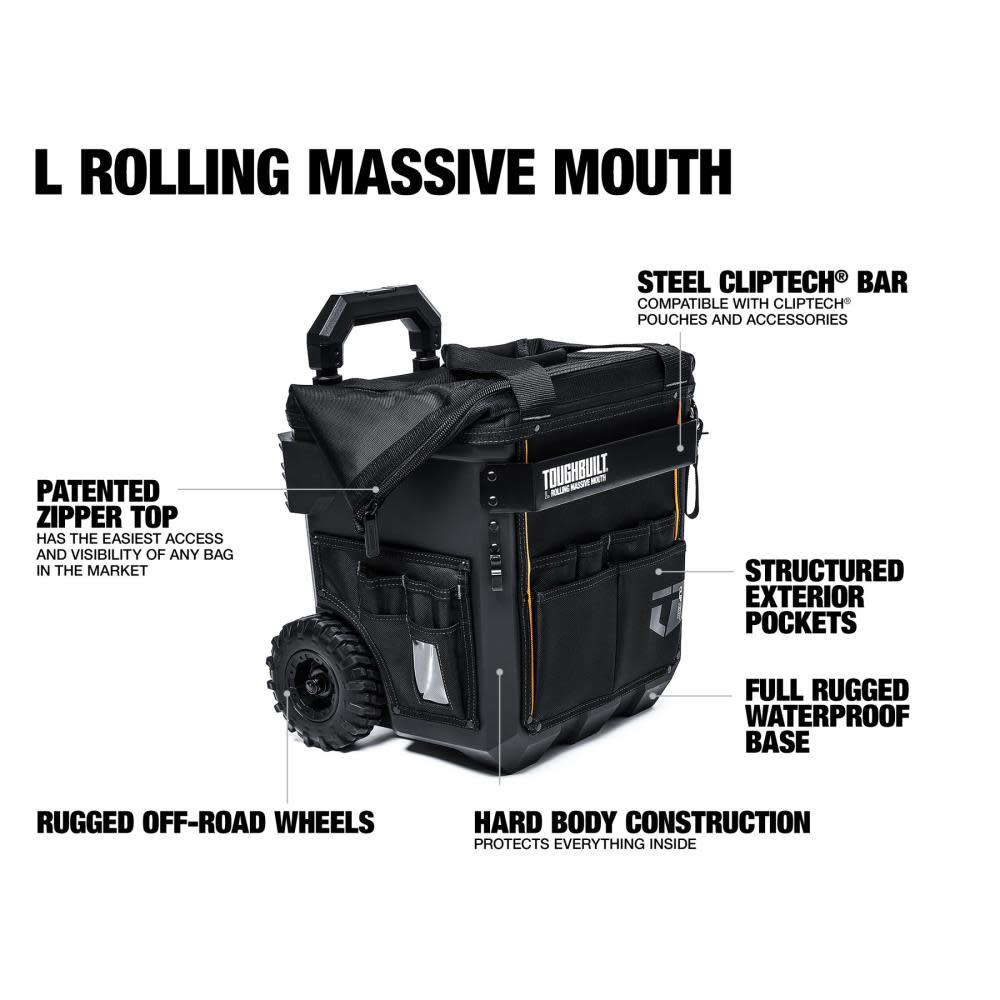 Toughbuilt Large Rolling Massive Mouth - Ascmtools