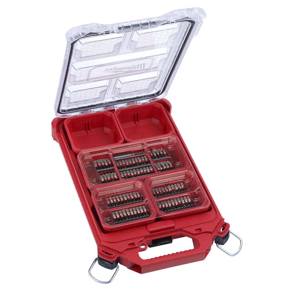 Milwaukee 101-Piece SHOCKWAVE PACKOUT Impact Driver Bit Set - Ascmtools