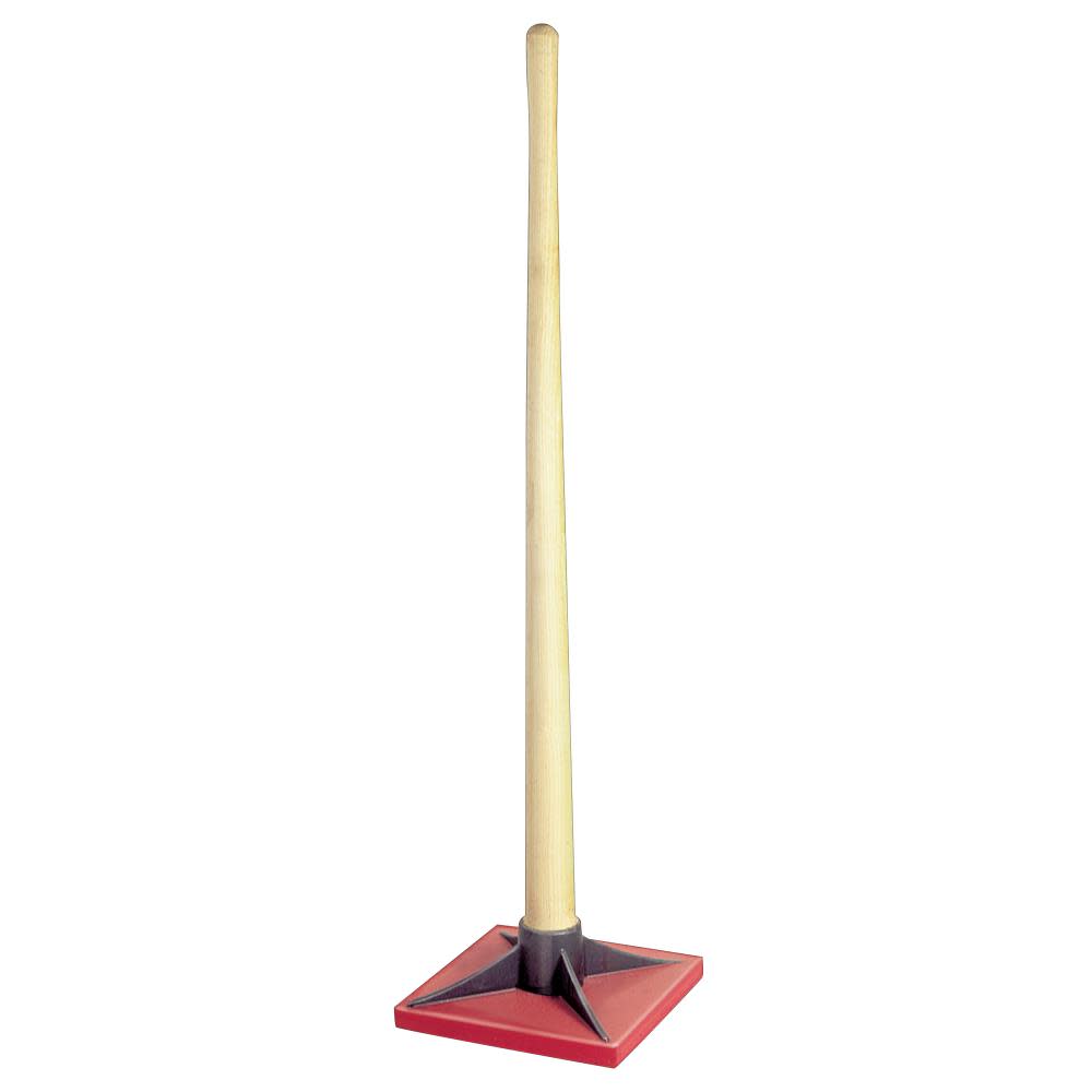 Kraft Tool Co 11 In. x 11 In. Poly-Coated Cast Iron Tamper - Ascmtools