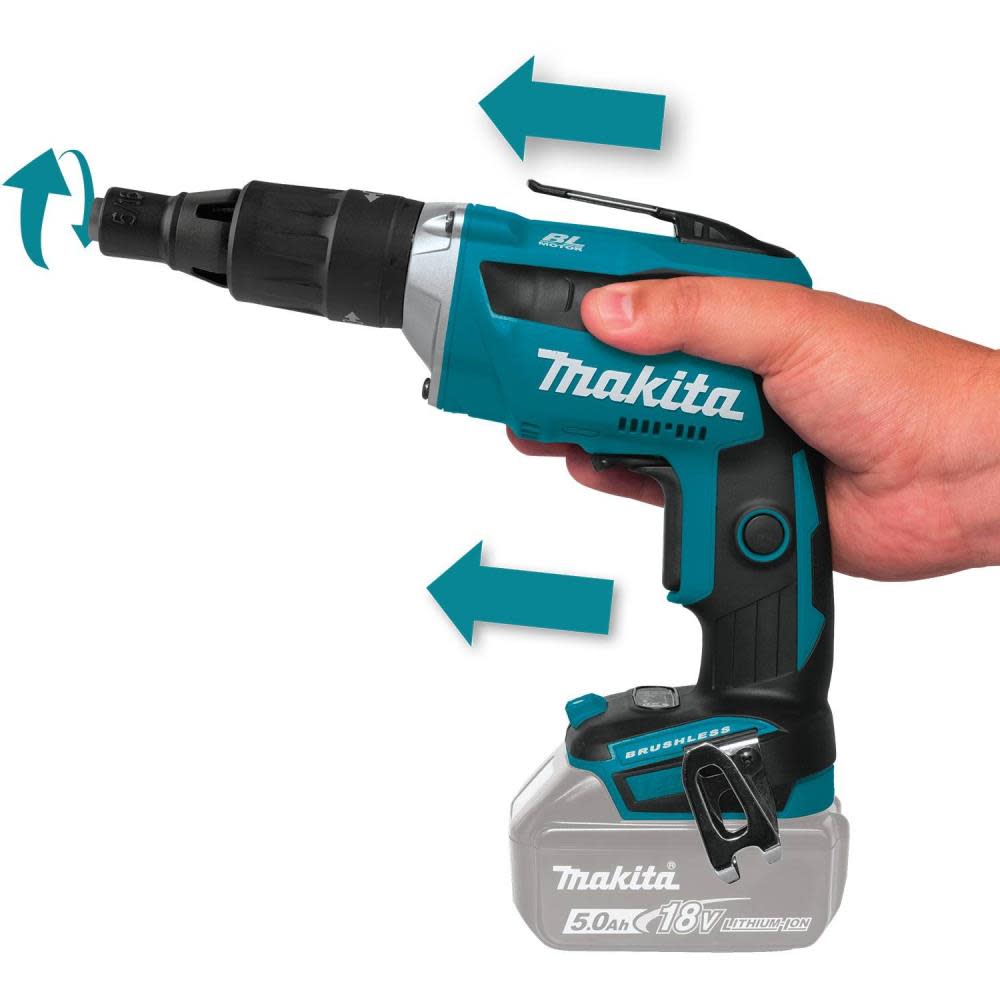 Makita 18V LXT Lithium-Ion Brushless Cordless 2500 RPM Screwdriver Tool Only - Ascmtools