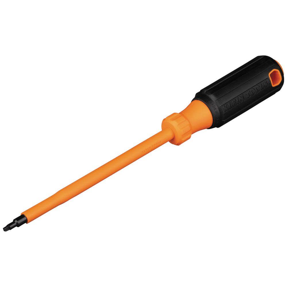 Klein Tools 6″ Insulated Screwdriver #1 Square - Ascmtools