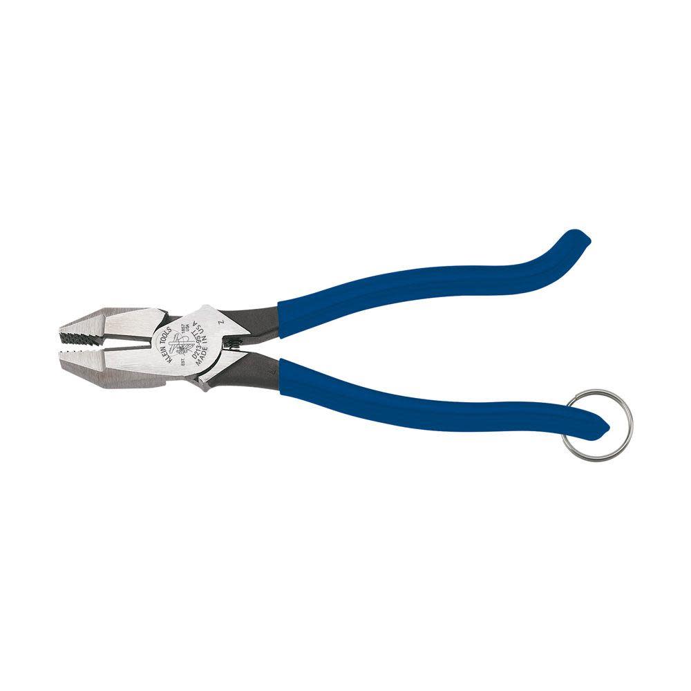 Klein Tools Rebar Work Pliers with Tether Ring - Ascmtools