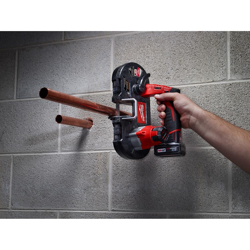 Milwaukee M12 Sub-Compact Band Saw (Tool Only) - Ascmtools