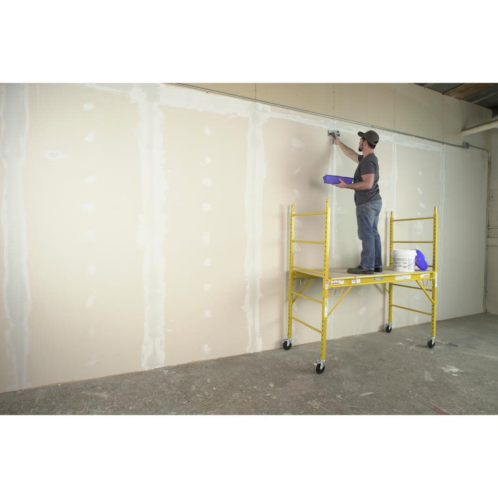 Werner 6 Ft. Steel Rolling Scaffold - Ascmtools