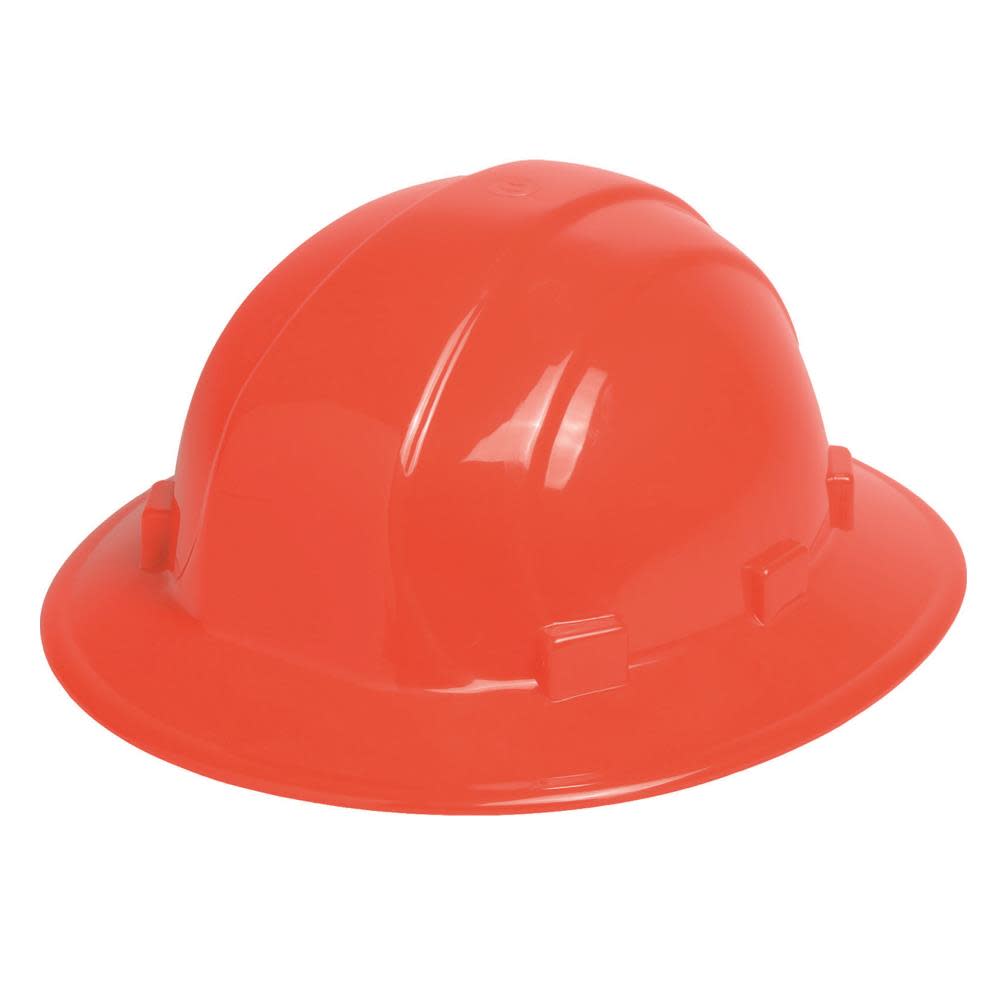 ERB Omega II Full Brim Hard Hat – Hi-Viz Orange - Ascmtools
