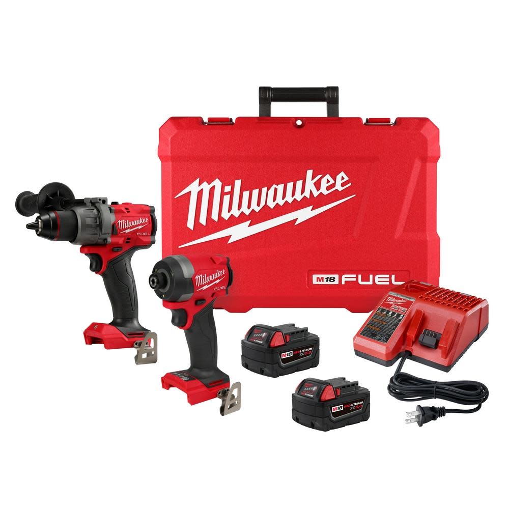 Milwaukee M18 FUEL 2 Tool Combo Kit - Ascmtools