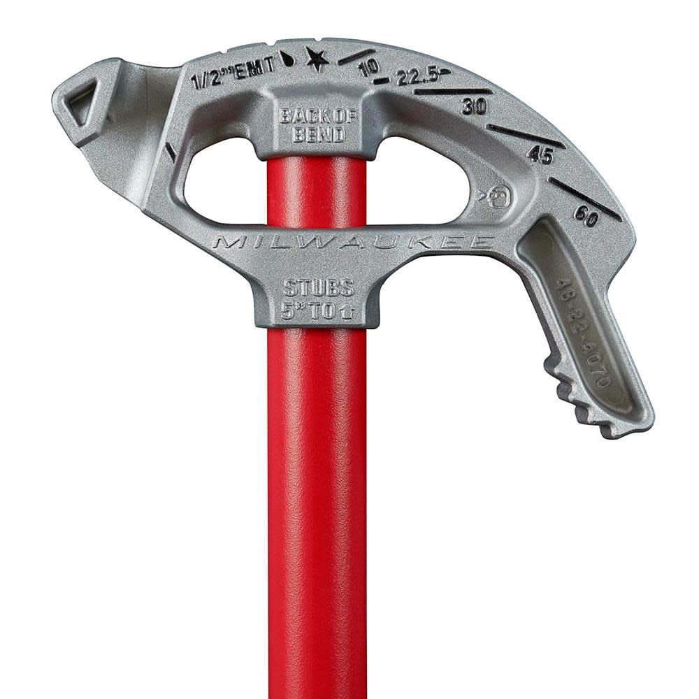 Milwaukee 1/2 in. Aluminum Conduit Bender - Ascmtools