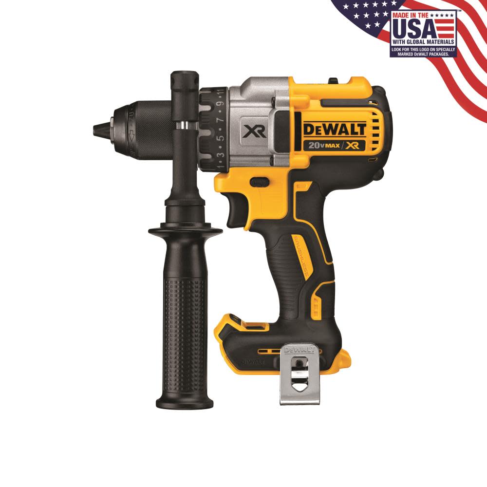 DEWALT DCD991B – 20V MAX XR LITHIUM ION BRUSHLESS 3-SPEED DRILL/DRIVER BARE TOOL - Ascmtools