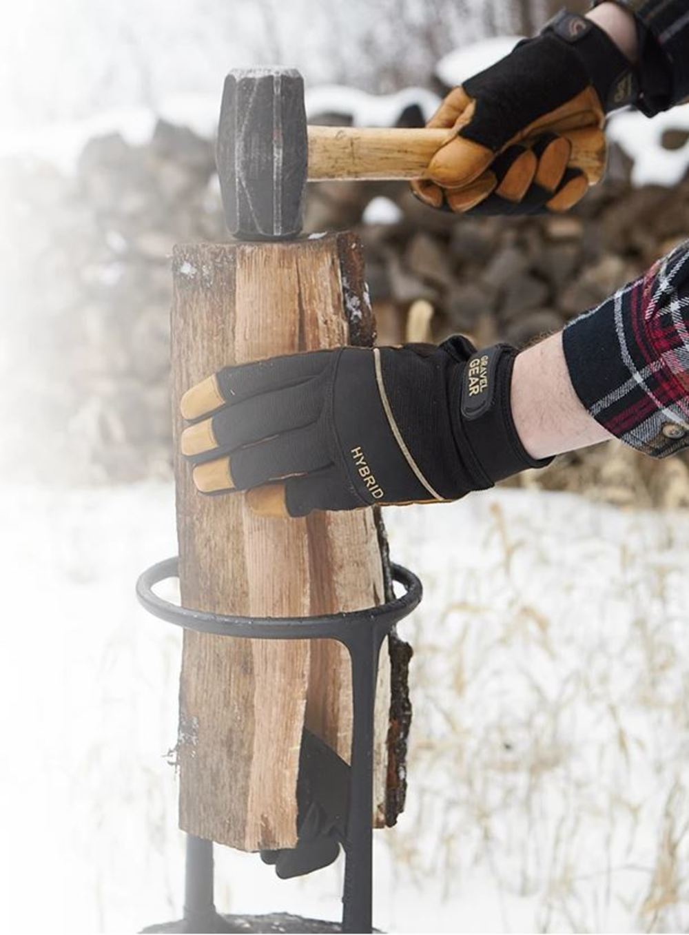 Kindling Cracker High Quality Manual Cast Iron Original Firewood Splitter - Ascmtools