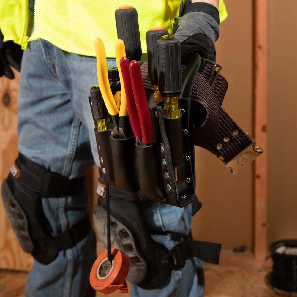Klein Tools 10-Pocket Tool Pouch - Ascmtools
