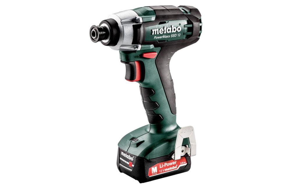Metabo 12V PowerMaxx 1/4″ Hex Compact Impact Driver kit 2x 2.0Ah - Ascmtools