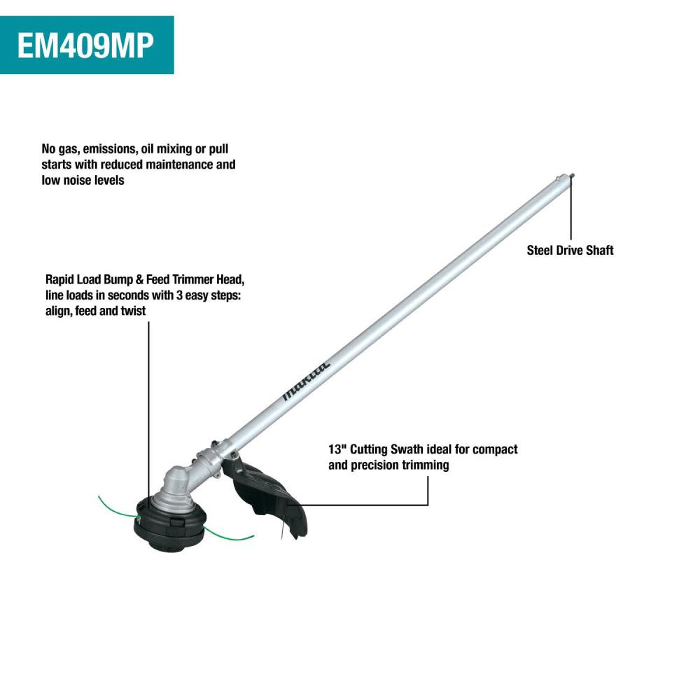 Makita String Trimmer Couple Shaft Attachment 13″ - Ascmtools