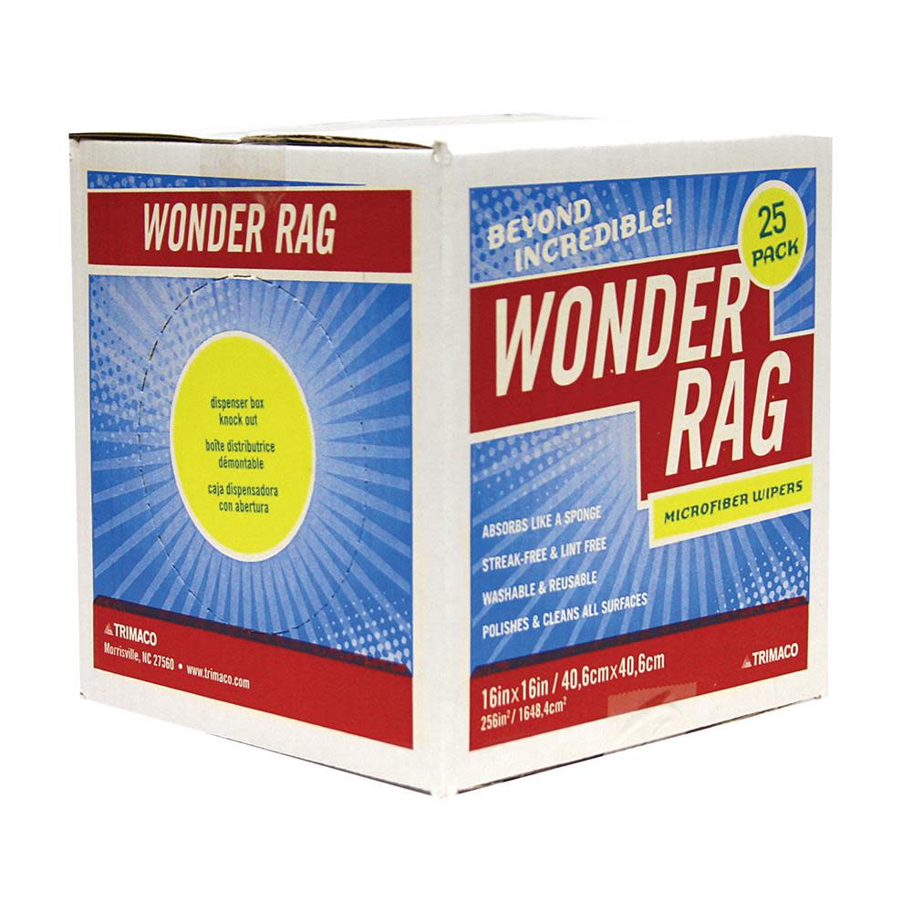 16 in. x 16 in. Wonder Rag Dispenser Box (25-Pack) - Ascmtools