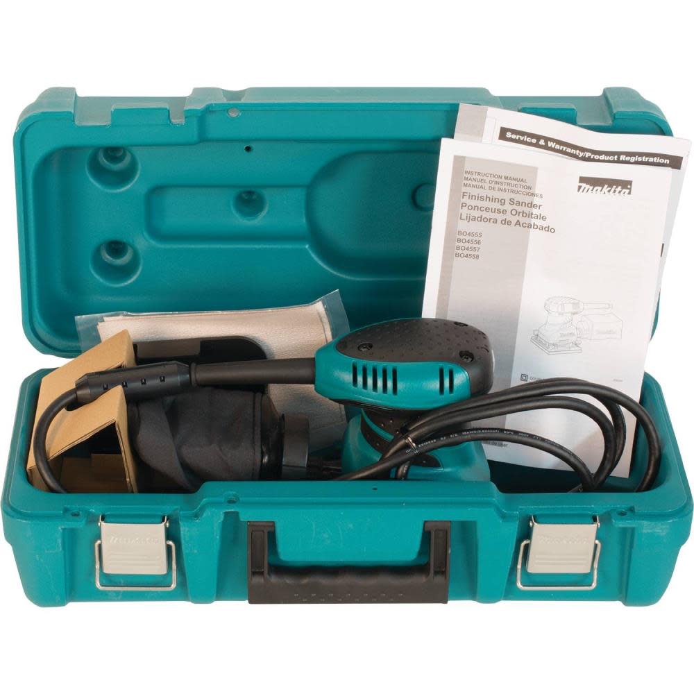 Makita 1/4 In. Sheet Finishing Sander with Case - Ascmtools