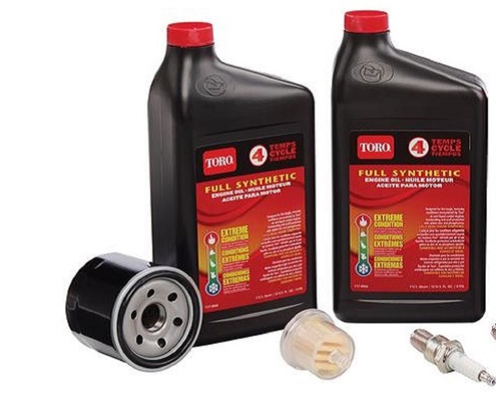 Toro Titan V-Twin Engine Maintenance Kit with Heavy-Duty Air Filter - Ascmtools