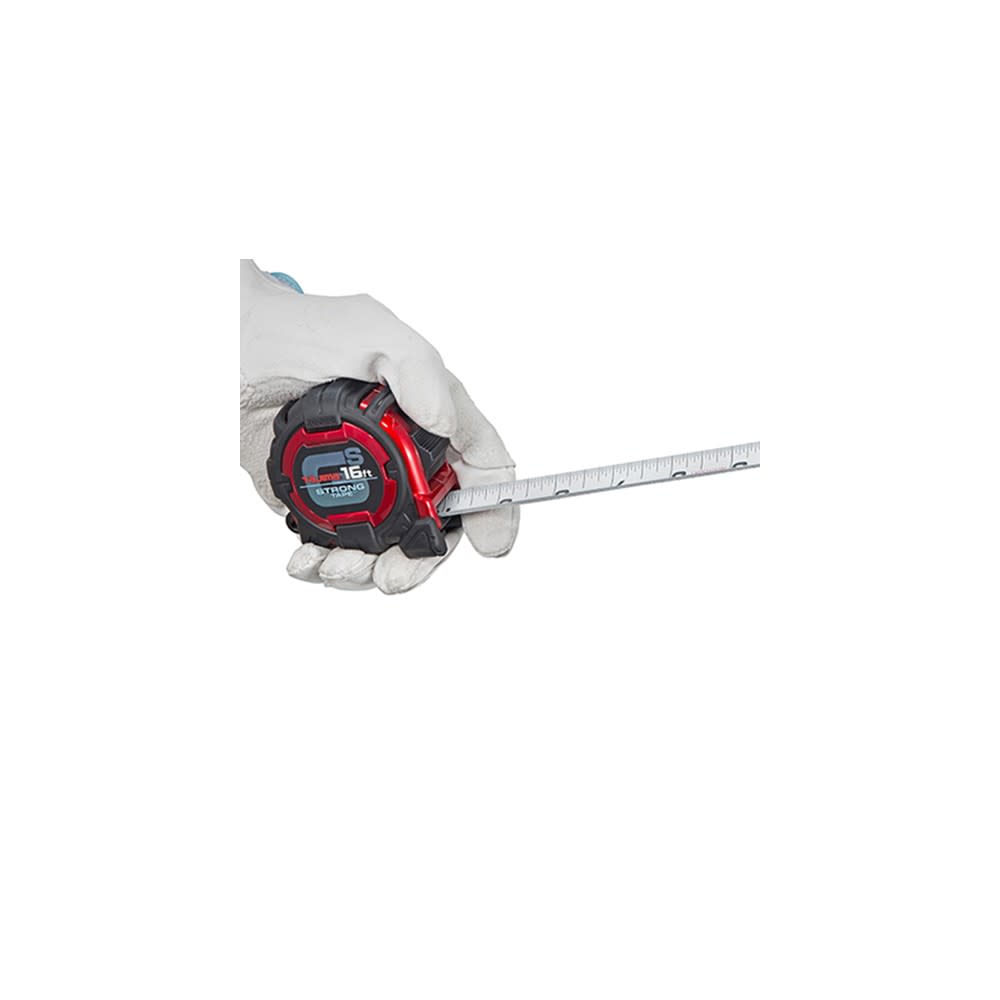 Tajima 16 Ft. x 1 In. Extra Stiff Dual Sided Blade Measure Tape - Ascmtools