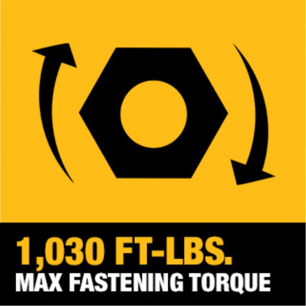 DEWALT 20V MAX XR 1/2″ High Torque Impact Wrench with Hog Ring Anvil Kit - Ascmtools