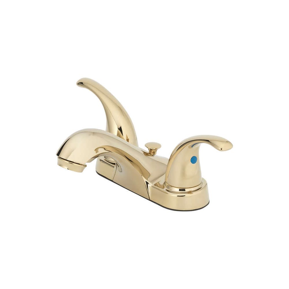 Oakbrook Bathroom Sink Faucet Two Handle Brass - Ascmtools