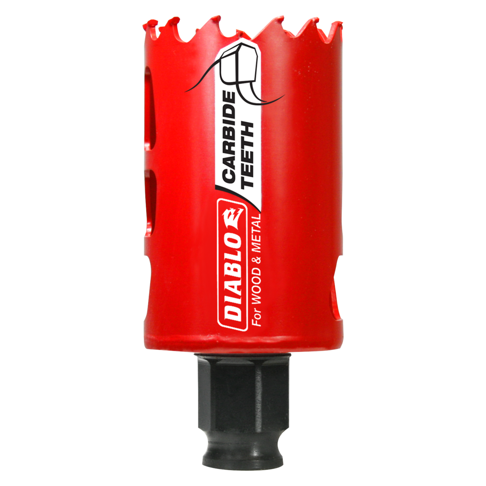 Diablo Tools 1-5/8″ (41mm) Carbide-Tip Wood & Metal Holesaw - Ascmtools