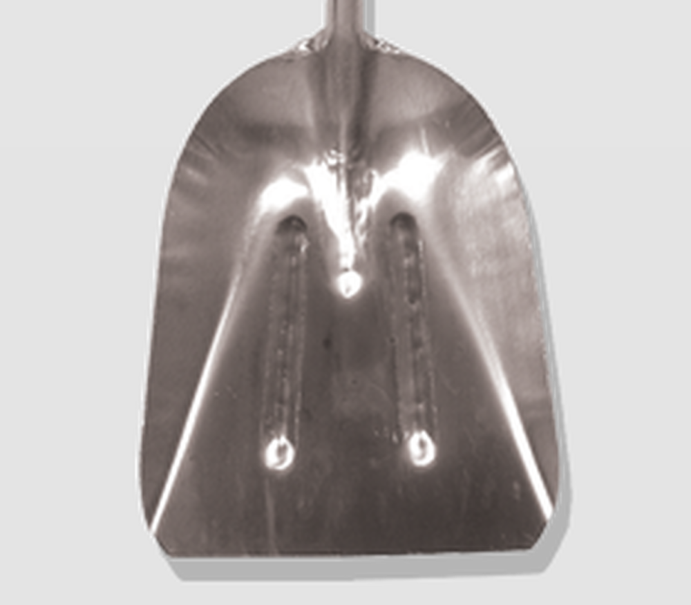 Razorback #10 Aluminum Scoop Shovel with 48″ North American Wood Handle - Ascmtools